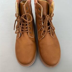 Men's Tan Leather Boots